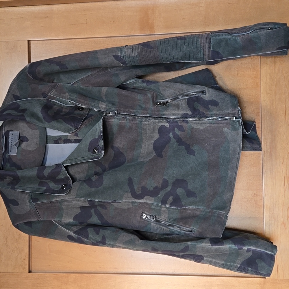 Marrakech Camo Moto Jacket